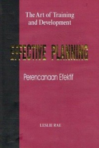 Efective Planning,; Perencanaan Efektif