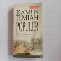 Kamus Ilmiah Populer