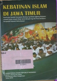 Kebatinan Isalam Di Jawa Timur