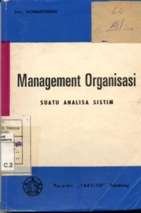 Management organisasi  suatu analisa sistem