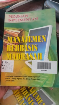 MANAJEMEN BERBASIS MADRASAH