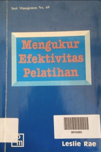 Mengukur Efektivitas Pelatihan