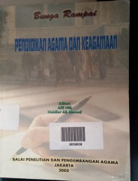 PENDIDIKAN AGAMA DAN KEAGAMAAN