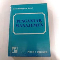 PENGANTAR MANAJEMEN