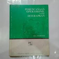 Perencanaan operasional yang diterapkan