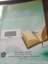 Sinopsis Pendidikan Agama dan Keagamaan